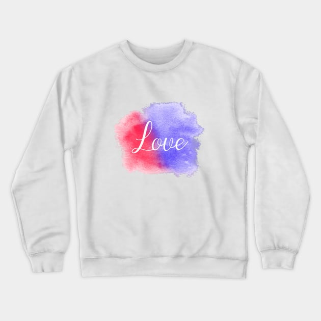 Love Crewneck Sweatshirt by Sritees